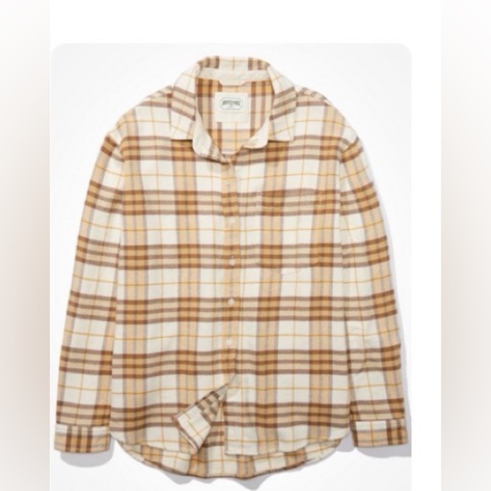 AMERICAN Eagle oversized flannel top